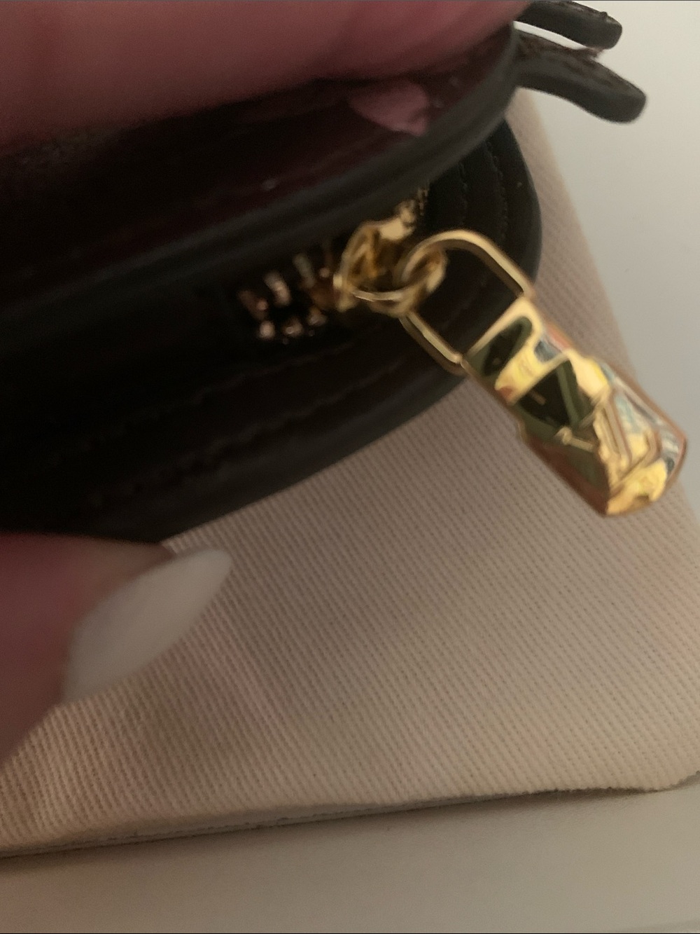 monogram Crab bag/purse charm keychain Pouch - Picture 7 of 7